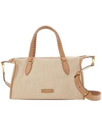 Gianni Chiarini - Borsa Tote Roxy Con Manico Intrecciato - Lyst