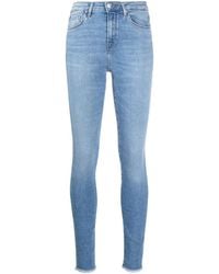 Tommy Hilfiger - High-waisted Skinny Jeans - Lyst