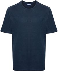 Jacob Cohen - Logo-embroidered Cotton Blend T-shirt - Lyst