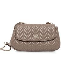 Guess - Cheryl Quilted Shoulder Bag - Lyst