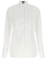 Tom Ford - Cotton Tuxedo Shirt - Lyst