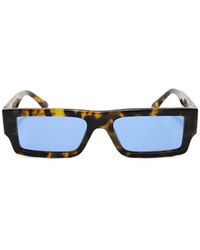 Palm Angels - Belvedere Rectangle-Frame Sunglasses - Lyst