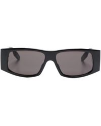 Balenciaga - Led Frame Logo-print Sunglasses - Lyst