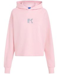 KARL LAGERFELD - Logo Hoodie - Lyst