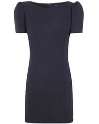 DR. HOPE - Puff-Sleeve Mini Dress - Lyst