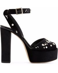 Giuseppe Zanotti - 120Mm Betty Platform Sandals - Lyst