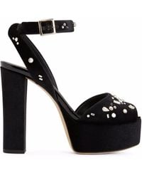 Giuseppe Zanotti - 120Mm Betty Platform Sandals - Lyst