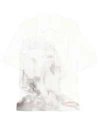 CROQUIS - Graphic-Print Polo Shirt - Lyst