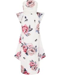 Rebecca Vallance - Aveline Bow Floral Gown - Lyst