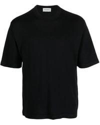 John Smedley - Short-Sleeve Cotton T-Shirt - Lyst