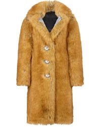 Rabanne - Abrigo Con Solapas De Muesca - Lyst
