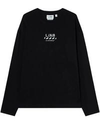 LAB C.O. OFF WHITE - T-Shirt À Manches Longues X L/Ab Diagonal - Lyst