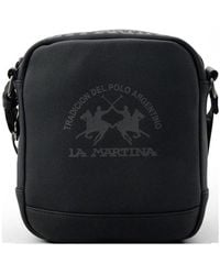 La Martina - Kuriertasche Mit Logo-Print - Lyst