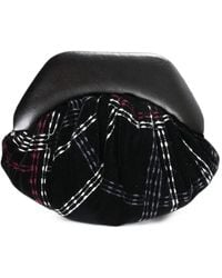 Vivienne Westwood - Tartan-Print Velvet Clutch Bag - Lyst