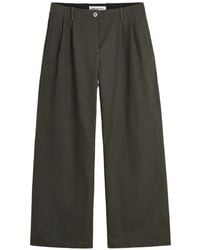 Our Legacy - Pleated Wide-Leg Trousers - Lyst