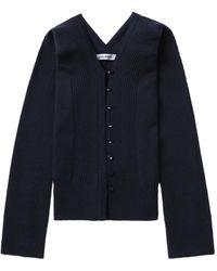 Low Classic - Wool Cardigan - Lyst