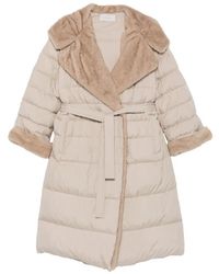 Antonelli - Fenicia Quilted Hooded Coat - Lyst
