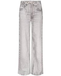 Rag & Bone - Rb Miramar Drawstring Acid-Wash Jeans - Lyst