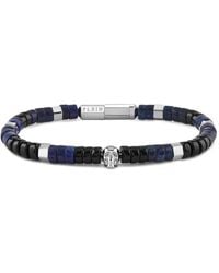 Philipp Plein - Beads Skull-Charm Bracelet - Lyst