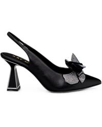 Kat Maconie - Escarpins Ornés De Cristaux À Bride Arrière - Lyst