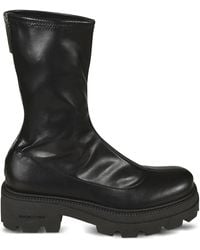 Sergio Rossi - Milla Zip-Detail Platform Boots - Lyst
