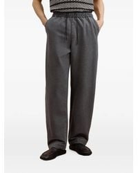 CROQUIS - Drawstring Relaxed-Fit Straight-Leg Trousers - Lyst