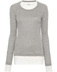 Jil Sander - Cotton Ribbed T-Shirt (Set Of Three) - Lyst