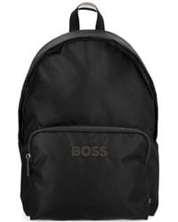 BOSS - Logo-Detail Backpack - Lyst
