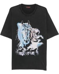 LỰU ĐẠN - Horse-Graphic T-Shirt - Lyst