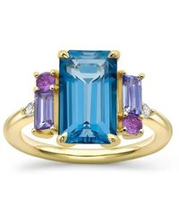 Dinny Hall - 9K Charli Multi-Stone Ring - Lyst