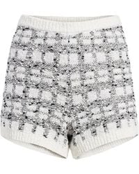 Cinq À Sept - Adalee Bouclé Shorts - Lyst