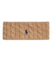 Polo Ralph Lauren - Cable-Knit Head Band - Lyst