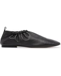 3.1 Phillip Lim - Ruched-Details Leather Slippers - Lyst