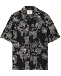 Les Deux - Liam Patterned Shirt - Lyst