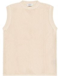 Laneus - オープンニット ベスト - Lyst
