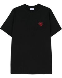 FAMILY FIRST - Embroidered-logo Cotton T-shirt - Lyst