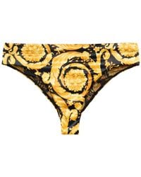 Versace - Barocco-Print Briefs - Lyst