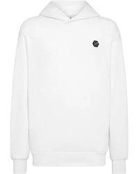 Philipp Plein - Sudadera con capucha y apliques de strass - Lyst