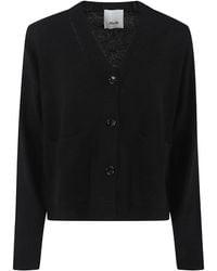 Allude - Button Pocket Cardigan - Lyst