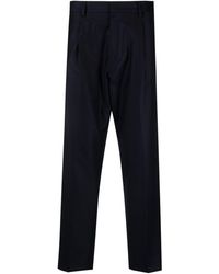 Low Brand - Virgin Wool Tailored Trousers - Lyst