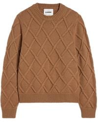 Jil Sander - Pull En Maille Épaisse - Lyst