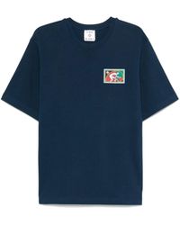 CASABLANCA - パッチディテール Tシャツ - Lyst