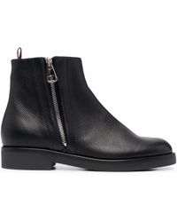 Bally - Zip-up Leather Boots - Lyst