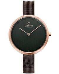 Obaku - Montre Classic Mm - Lyst