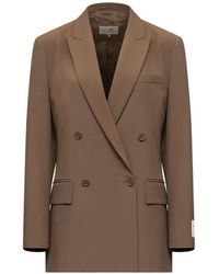 MM6 by Maison Margiela - Wool Blend Suit Jacket - Lyst