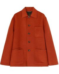 RETORI - Veste Réversible À Carreaux En Jacquard - Lyst