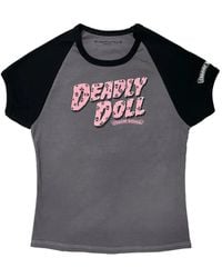 Chrome Hearts - Deadly Doll Cropped T-Shirt - Lyst