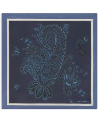 Etro - Einstecktuch Aus Seide Mit Paisley-Print - Lyst
