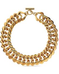 Balenciaga - Chunky Chain Necklace - Lyst