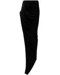 Rick Owens - Twist Edfu Maxi Skirt - Lyst